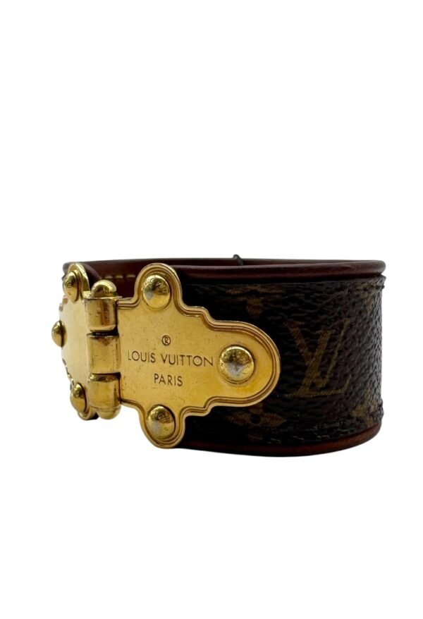 LOUIS VUITTON - SAVE LOCK IT BRACELETE MONOGRAM - Image 11